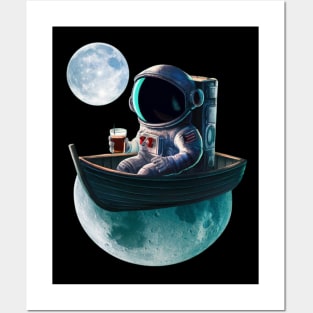 Lonely in space Posters and Art